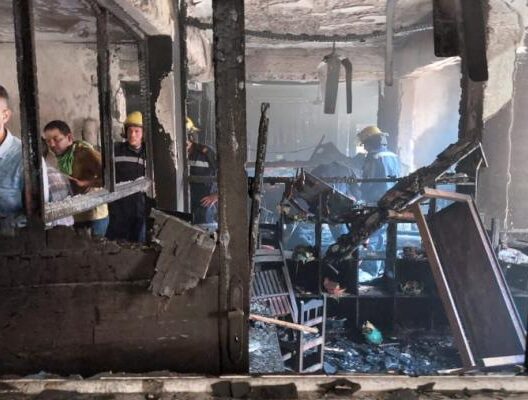 سقوط عشرات القتلى وجرحى في حريق كبير بكنيسة
