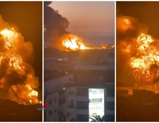  طنا من الغاز اشتعلت في حريق المحمدية ولا خسائر في الأرواح