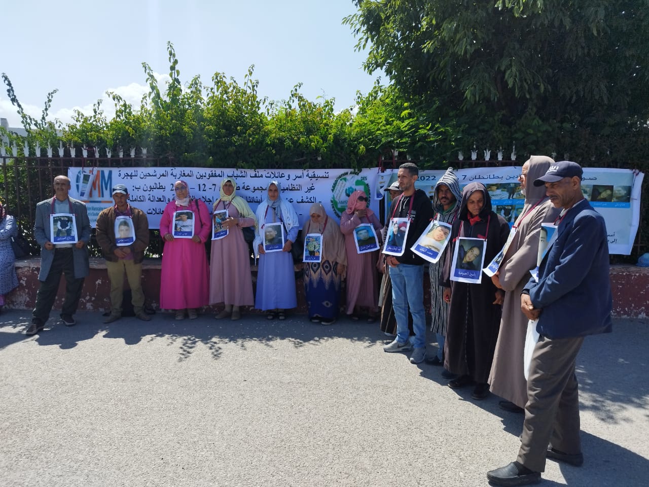 عائلات مفقودي ساحل طانطان تحتج أمام استئنافية اسفي وتطالب بكشف حقيقة فقدان أبناهم