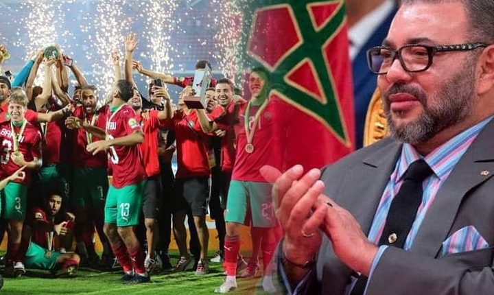 الملك محمد السادس يهنئ المنتخب المغربي الأولمبي بعد تتويجه بكأس إفريقيا والتأهل إلى أولمبياد باريس 2024