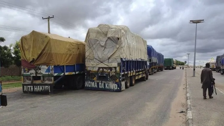 <strong>استمرار معاناة سائقي الشاحنات العالقين بالنيجر و اصابات سائقين بداء الملاريا</strong>