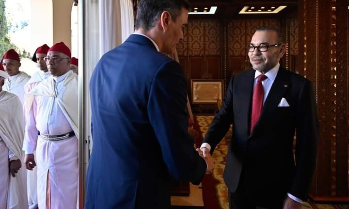 جلالة الملك محمد السادس يستقبل بيدرو سانشيز رئيس حكومة المملكة الإسبانية.