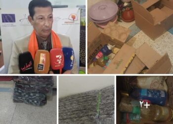 شكر وتقدير لكل من التعاون الوطني وعلى رأسها السيد المندوب عبدالغني فرقي، والسلطات المحلية على دعمهم لحالة إنسانية