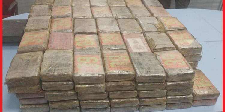 إجهاض عملية تهريب دولي للكوكايين بمعبر الكركارات وحجز 183 كيلوغرامًا من المخدرات