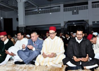 عامل إقليم الرحامنة يحيي ليلة القدر بمسجد الإمام مالك بحي الوردة