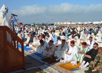 سيدي إفني: أداء صلاة عيد الفطر بحضور عامل الإقليم