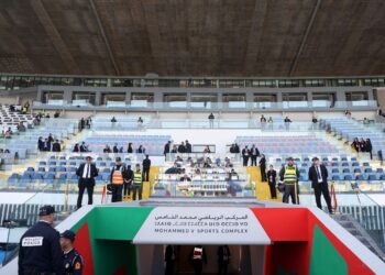 المركب الرياضي محمد الخامس بالدار البيضاء يكتسي حلة جديدة