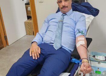 مشاركة متميزة للشريف إسماعيل أيت بوبوط في فعاليات الأبواب المفتوحة وتبرعه بالدم رفقة السيدة قجيم