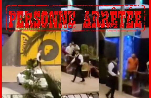 أمن أكادير يوقف حارسًا ليليًا ظهر في فيديو مهددًا بسلاح أبيض أمام محل عمومي