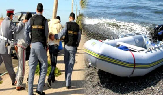 إفشال محاولة للهجرة السرية بشاطئ ماسة هذا الصباح