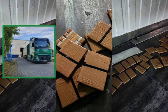تفتيش شاحنة يحبط تهريب شحنة كبيرة من مخدر الشيرا بميناء طنجة المتوسط