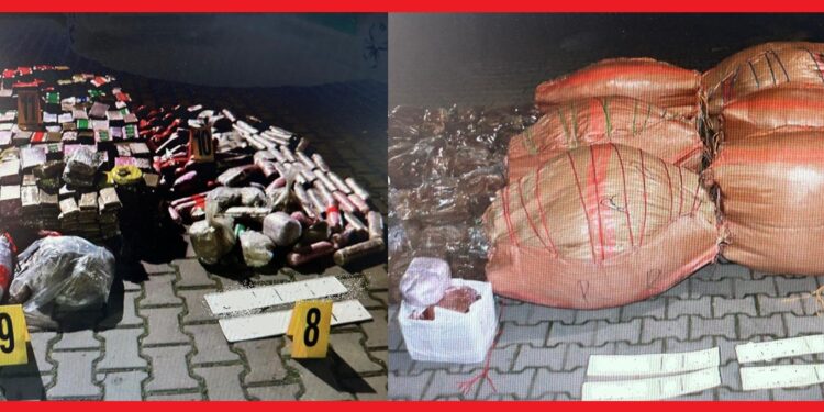 إحباط عملية كبرى لترويج المخدرات بضواحي القنيطرة وحجز أزيد من 800 كيلوغرام من المواد المحظورة