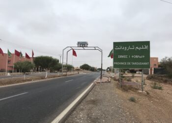 طريق حيوية بتادوانت تثير الجدل وساكنة المنطقة تنبه إلى اختلالات مقلقة