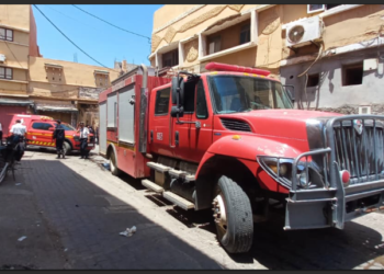 حريق مفاجئ بمدخل درب الكزارة يستنفر السلطات.. وتدخل سريع يجنب المنطقة كارثة محتملة