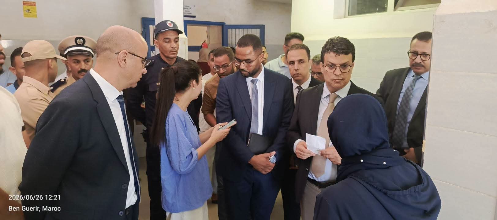 عامل إقليم الرحامنة يتفقد أوضاع المستشفى الإقليمي ويؤكد على تحسين جودة الخدمات الصحية